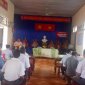 Đại hội  các chi bộ trực thuộc Đảng ủy xã Thọ Lộc nhiệm kỳ 2017 - 2020