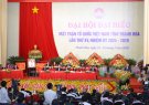 Đại hội đại biểu MTTQ Việt Nam tỉnh Thanh Hóa lần thứ XV, nhiệm kỳ 2024 -  2029